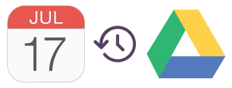 Backup Apple Calendar data to Google Drive Backup Apple Calendar data to Google Drive
