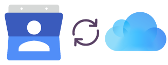 Sync Gmail Contacts with iCloud Sync Gmail Contacts with iCloud