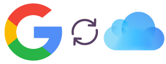 Sync Google with iCloud Sync Google with iCloud
