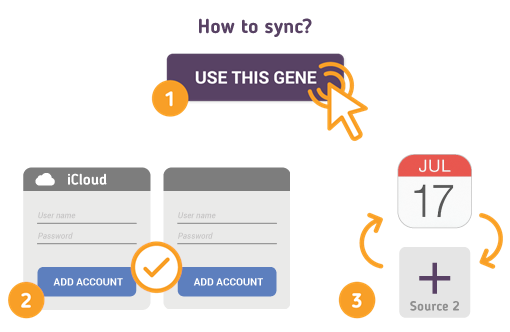 Comment synchroniser votre Calendrier Apple avec SyncGene ? Comment synchroniser votre Calendrier Apple avec SyncGene ?