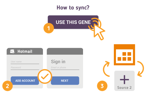 Comment synchroniser votre Calendrier Hotmail avec SyncGene ? Comment synchroniser votre Calendrier Hotmail avec SyncGene ?