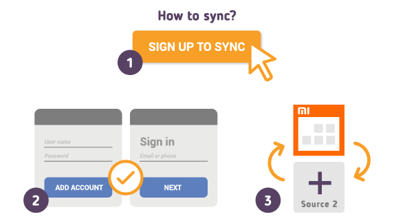 How to Synchronize your Xiaomi Calendar with SyncGene? How to Synchronize your Xiaomi Calendar with SyncGene?