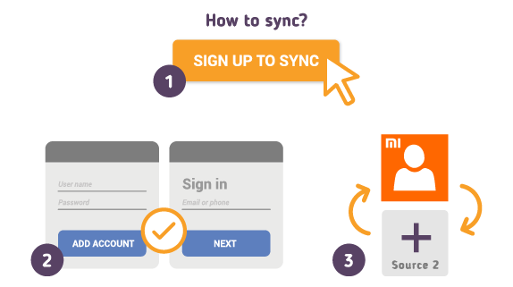 Wie synchronisiere ich Ihr Xiaomi-Kontakte mit SyncGene? Wie synchronisiere ich Ihr Xiaomi-Kontakte mit SyncGene?