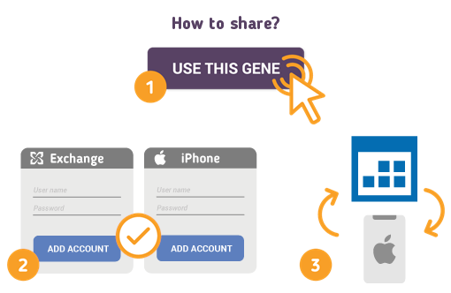 How to Share Exchange Calendar with iPhone? How to Share Exchange Calendar with iPhone?